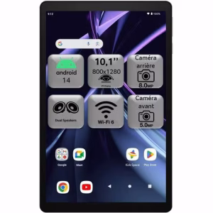 Acer Iconia Tab A10 A10-21 A10-21-A81V - 10.1 WXGA - Allwinner - 4GB - 128GB - Android 14 - Plata - Imagen 5