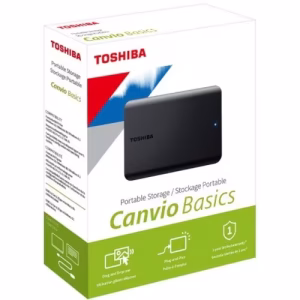 Disco Duro Pórtatil Toshiba Canvio Basics - 2.5" Externo - 1TB - Negro mate - USB 3.0 - Imagen 5